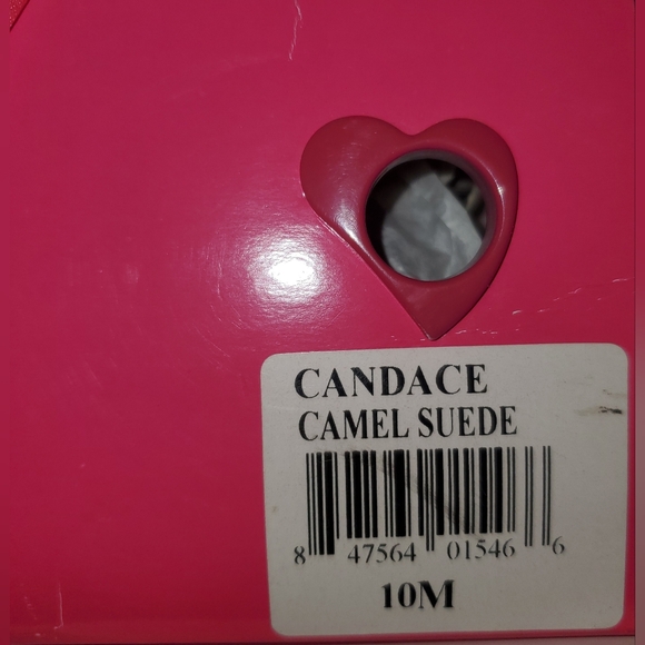 Paris Hilton Candace Brown Heeled Boots with Buckle and Faux Fur Detail Sz 10M - Picture 7 of 16